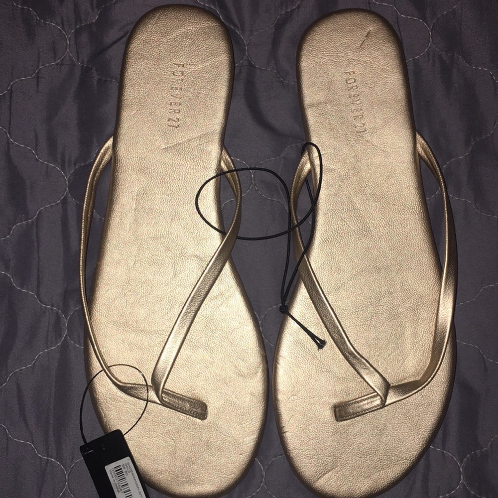Gold Sandals
